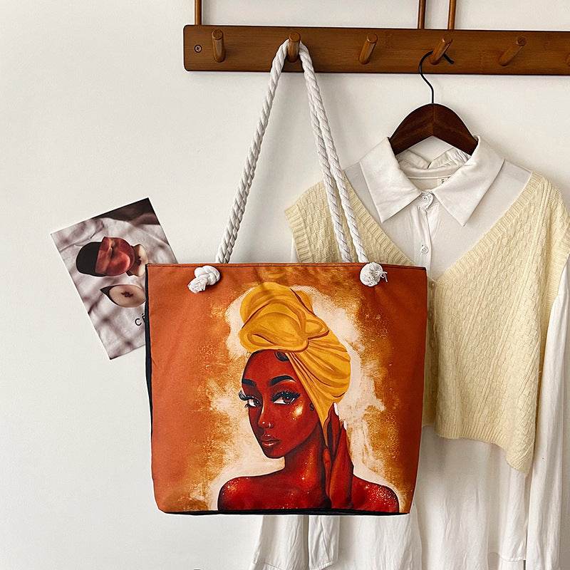 Retro canvas bag - Price Value Store