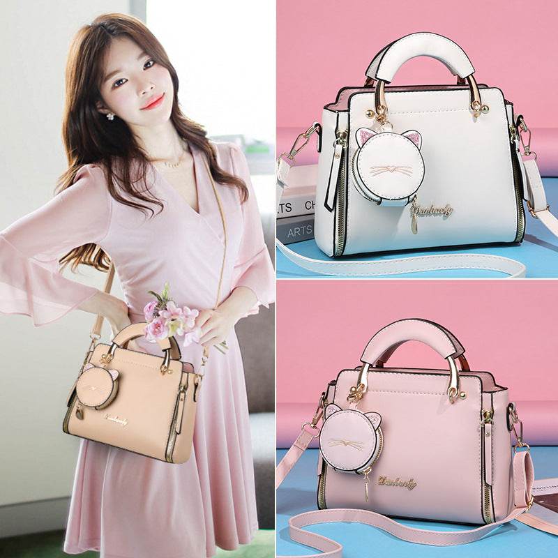 Solid Colour Shoulder Bags Bags Women Fashion Simple Women Bags Handbags - Price Value Store