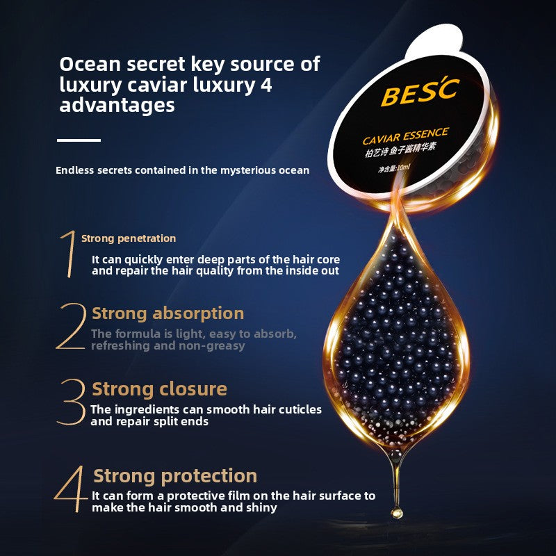 Caviar nourishing hair mask