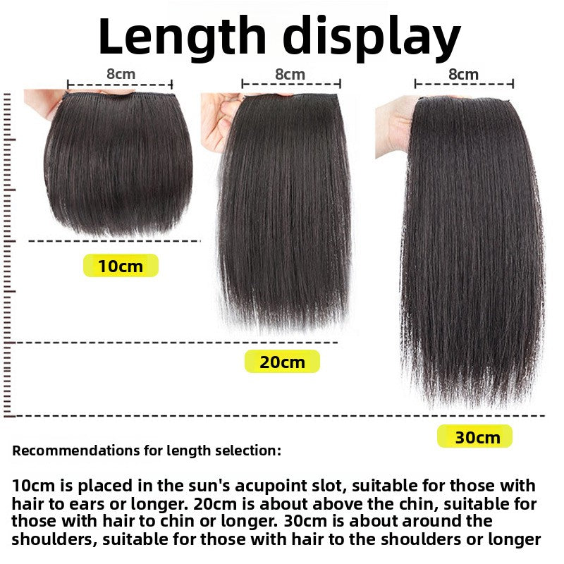 Wig Pad Hair Piece Simulation Hair Lengthened Pad Hair Piece