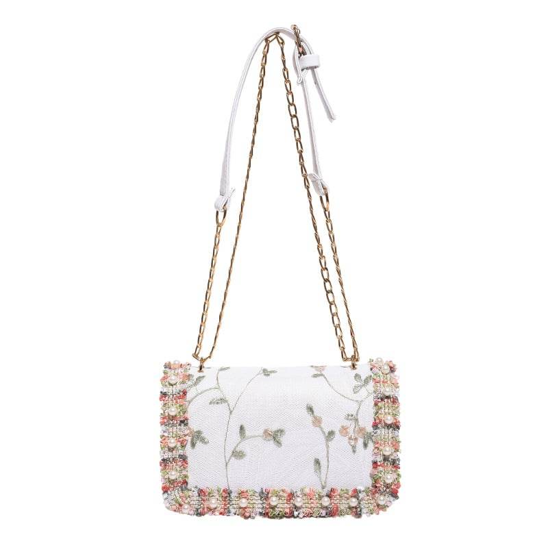 Tote Small Bag New Lace Crossbody Chain Shoulder Bag Fashion Women's Bag - Price Value Store