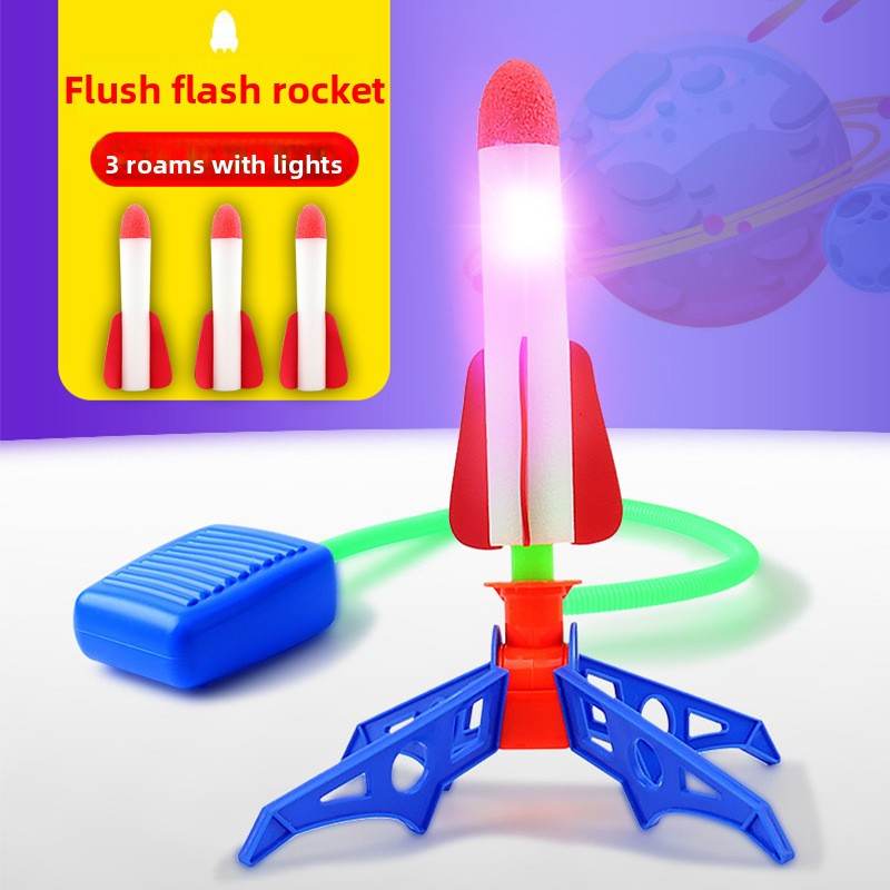 Children's Foot-Powered Luminous Rocket - Price Value Store