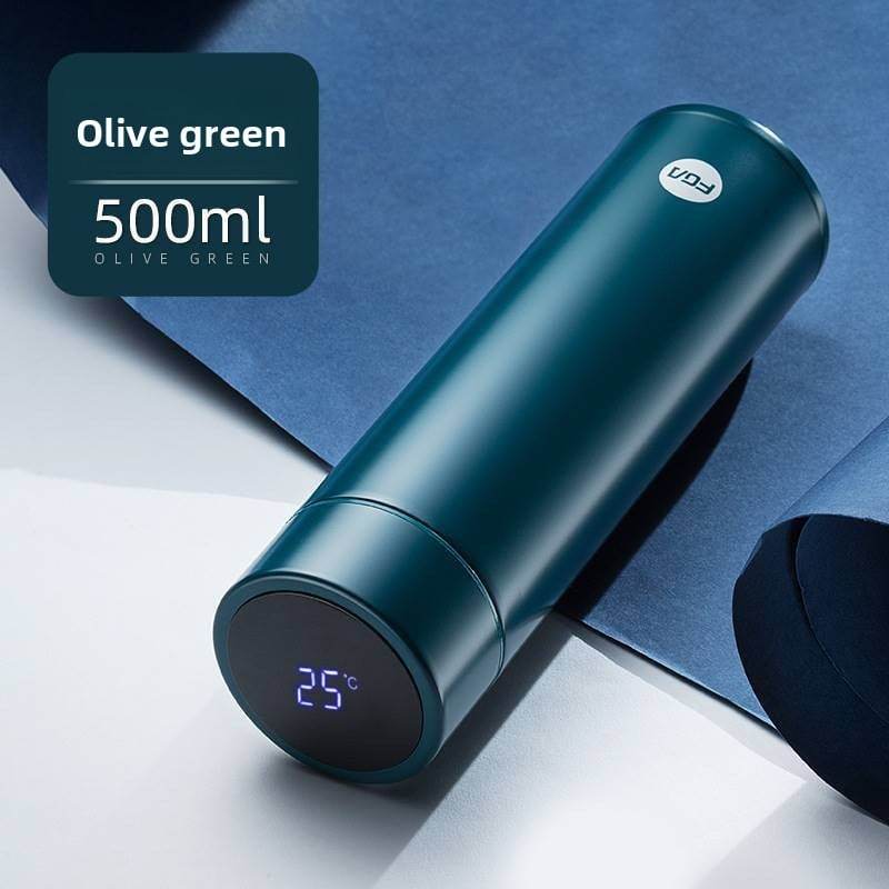 Smart Temperature Display Stainless Steel Thermos Cup - Price Value Store