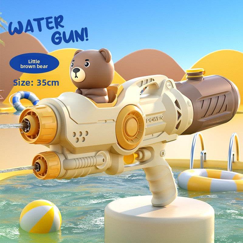 Double-nozzle dinosaur duck water gun water splashing toy - Price Value Store