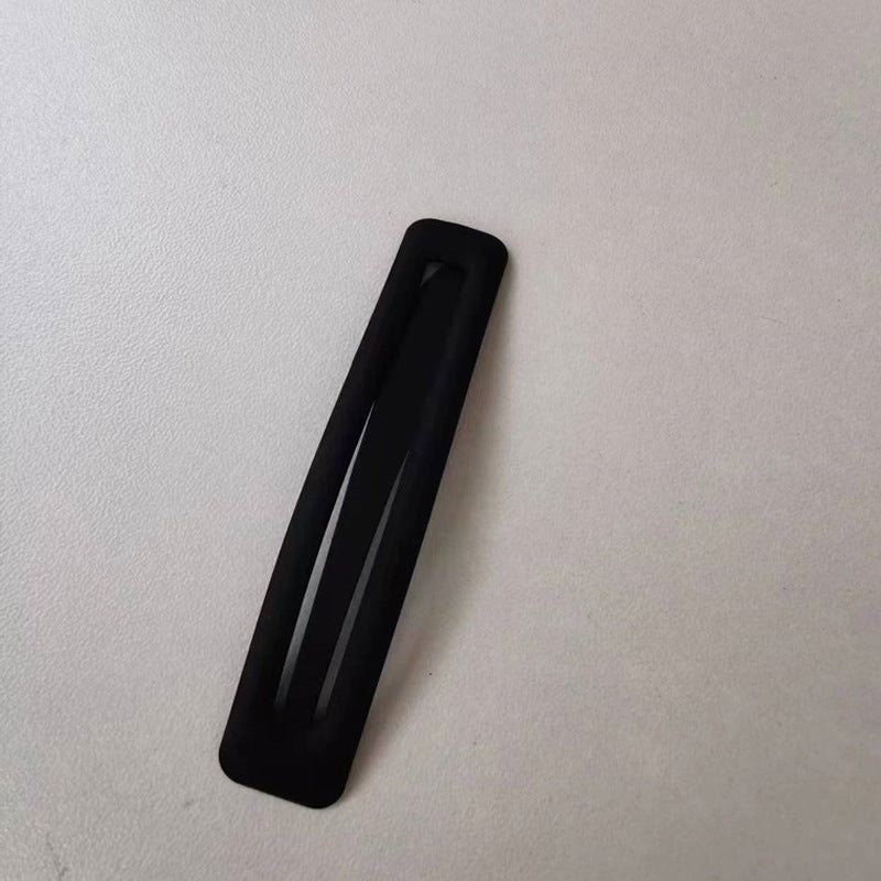 Matte Push-Type Long Hair Clips