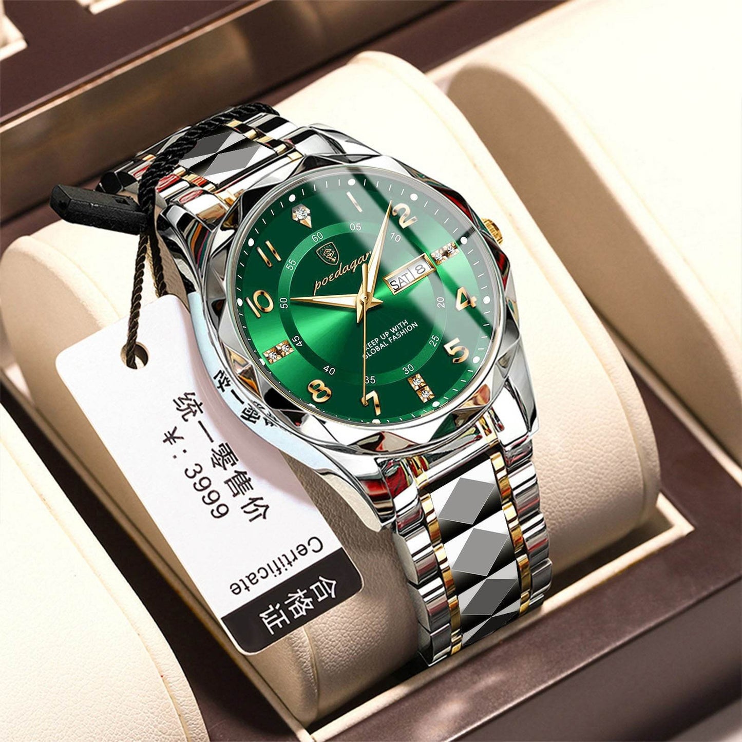Waterproof luminous watch for men - Price Value Store