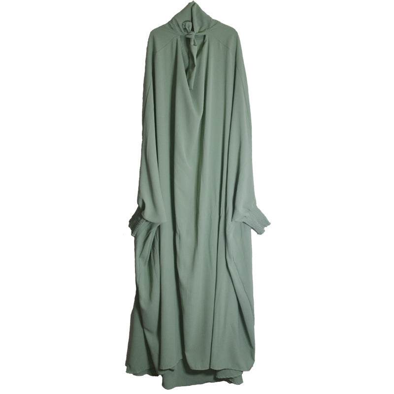 Women's Pure Color Turban Robe - Price Value Store