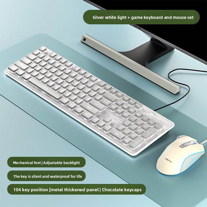 Wired silent keyboard - Price Value Store