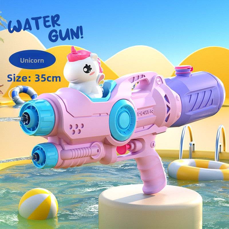 Double-nozzle dinosaur duck water gun water splashing toy - Price Value Store