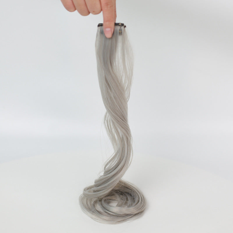 Colorful Curly Hair Piece Wig for Women