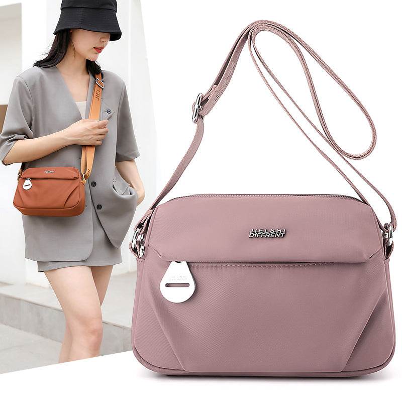 Fashion Simple Nylon Shoulder Bag Simple Versatile Cross-Body Bag Large Capacity Women's Casual Bag - Price Value Store