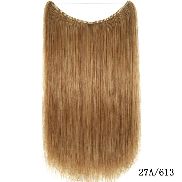 Seamless Straight Synthetic Hair Patch
