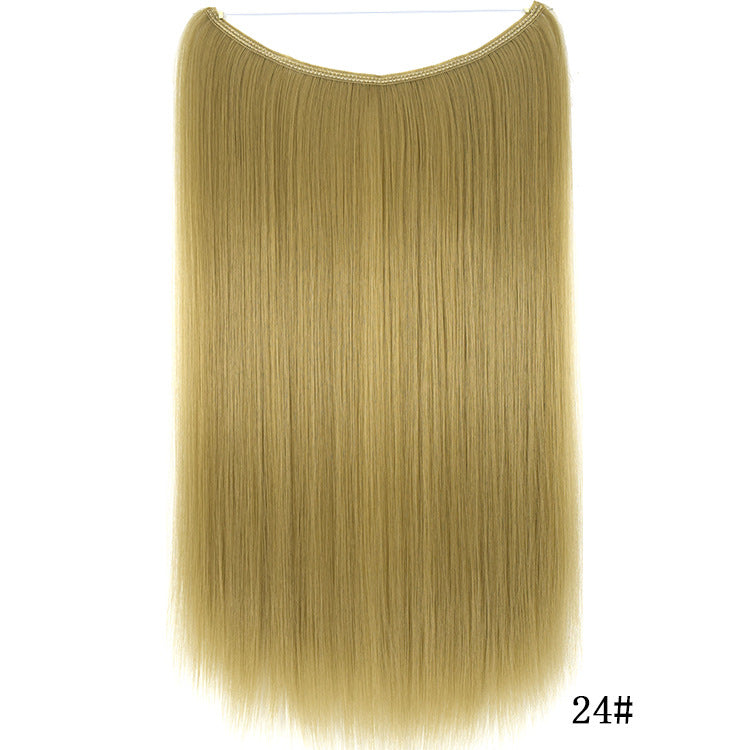 Seamless Straight Synthetic Hair Patch