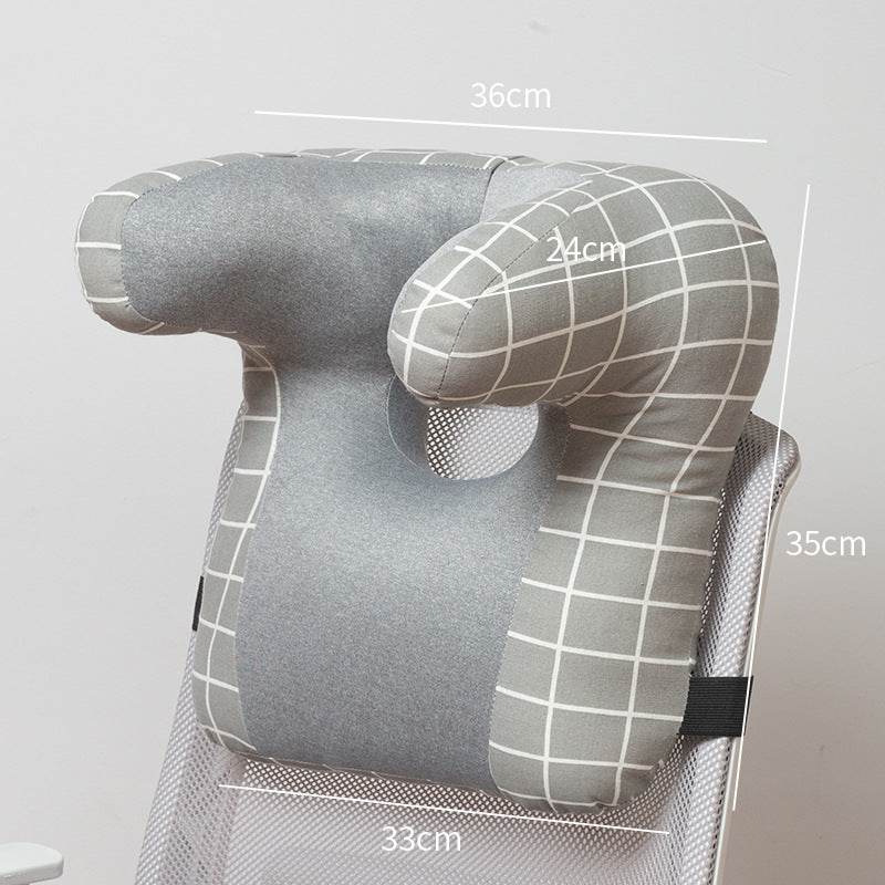 Ergonomic Office Sleeping Pillow for Neck and Back Support, Comfy Nap Headrest Cushion - Price Value Store
