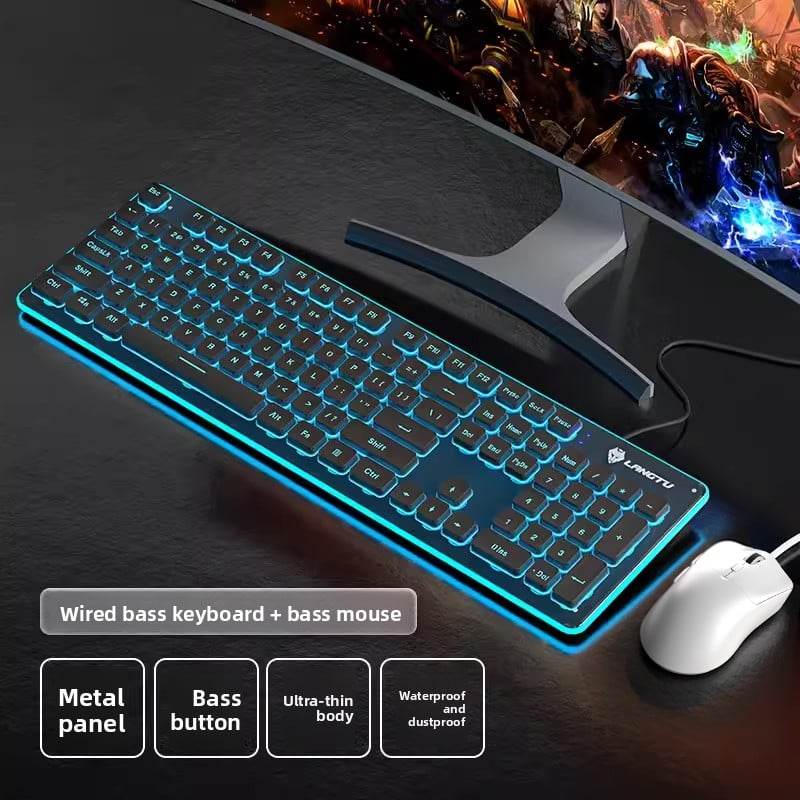 Wired silent keyboard - Price Value Store