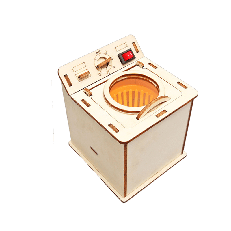 Old-fashioned Washing Machine DIY Model - Price Value Store