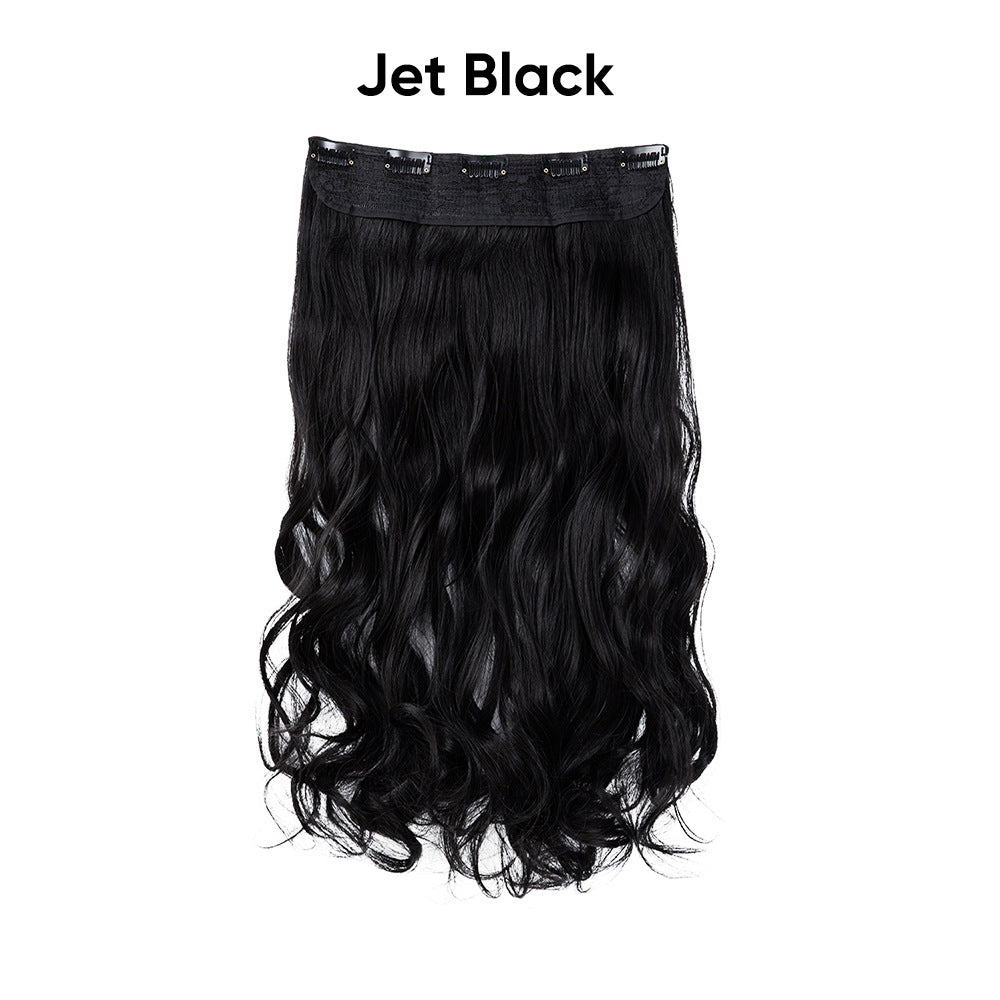 Long Curly Synthetic Hair Extensions with Clips