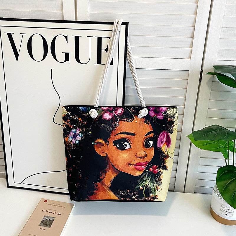 Retro canvas bag - Price Value Store
