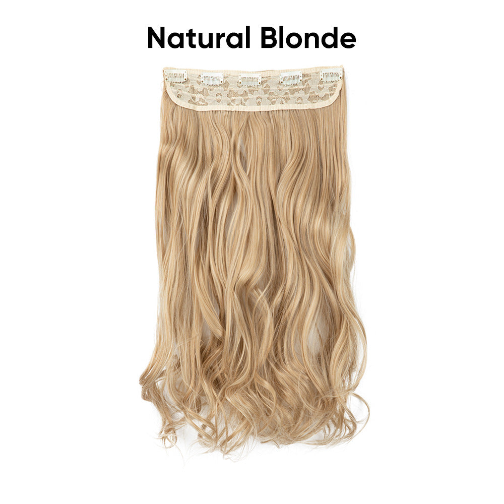 Long Curly Synthetic Hair Extensions with Clips