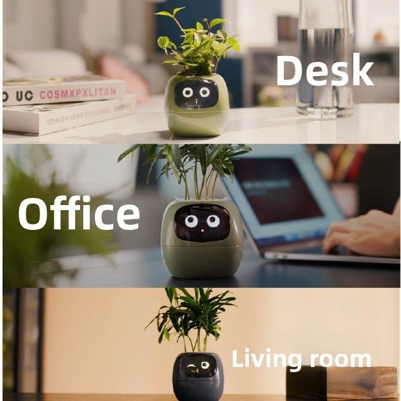 USB rechargeable automatic water-absorbing flowerpot - Price Value Store