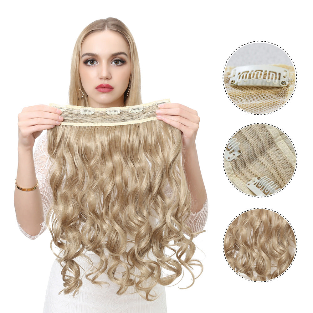 Long Curly Synthetic Hair Extensions with Clips