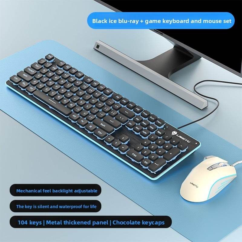Wired silent keyboard - Price Value Store