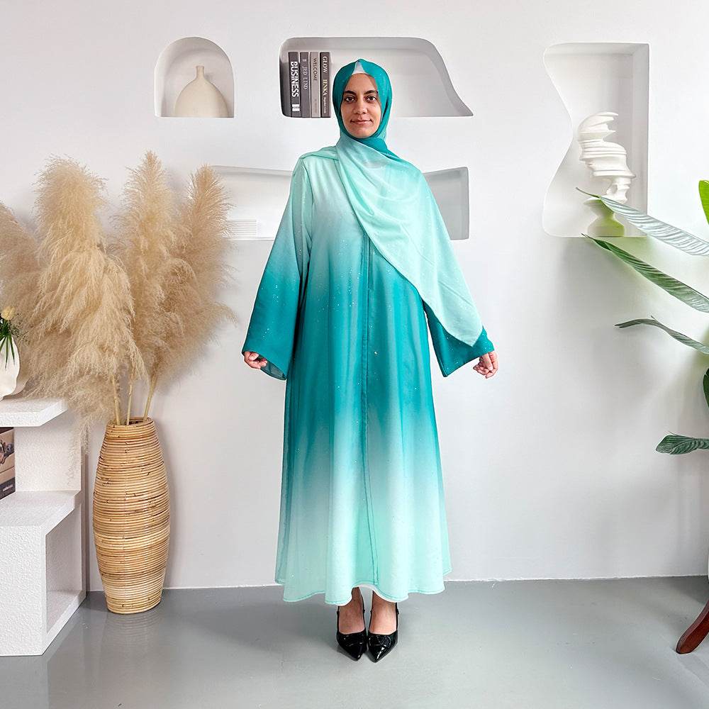 Robe Lining Headscarf Three-Piece Set - Price Value Store