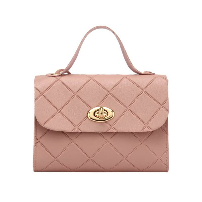 A small square bag with diamond-shaped stripes - Price Value Store
