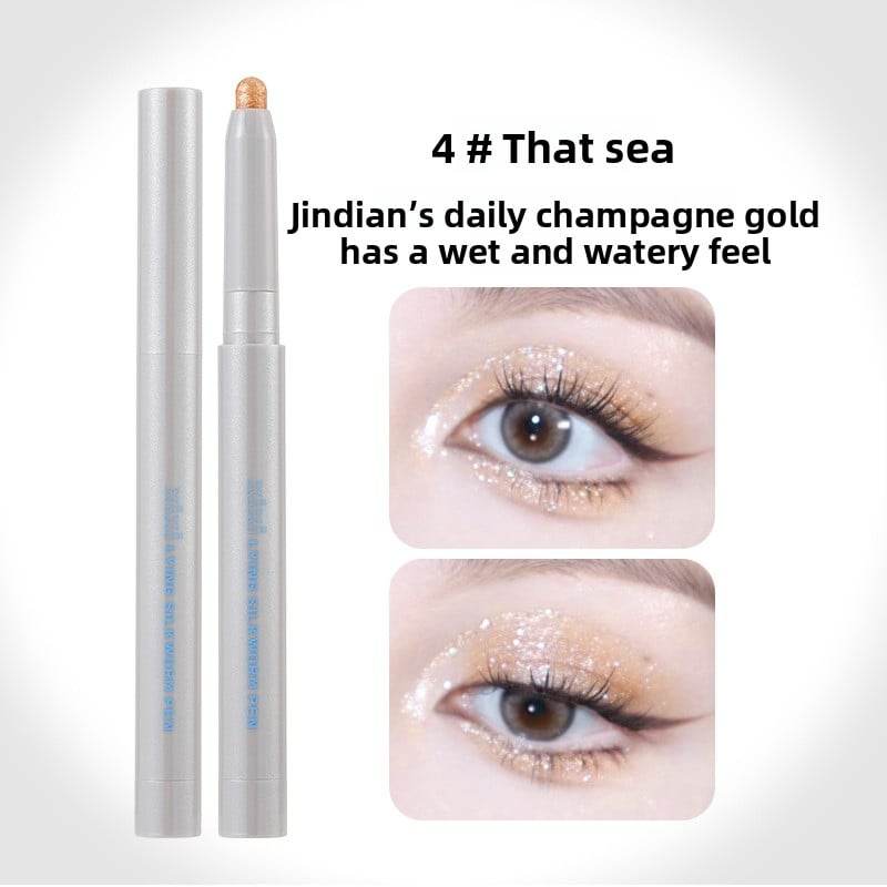 Pearlescent horizontal silkworm pen - Price Value Store