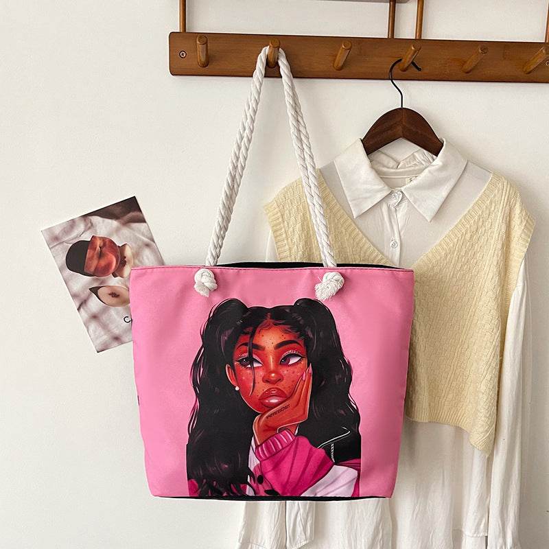 Retro canvas bag - Price Value Store