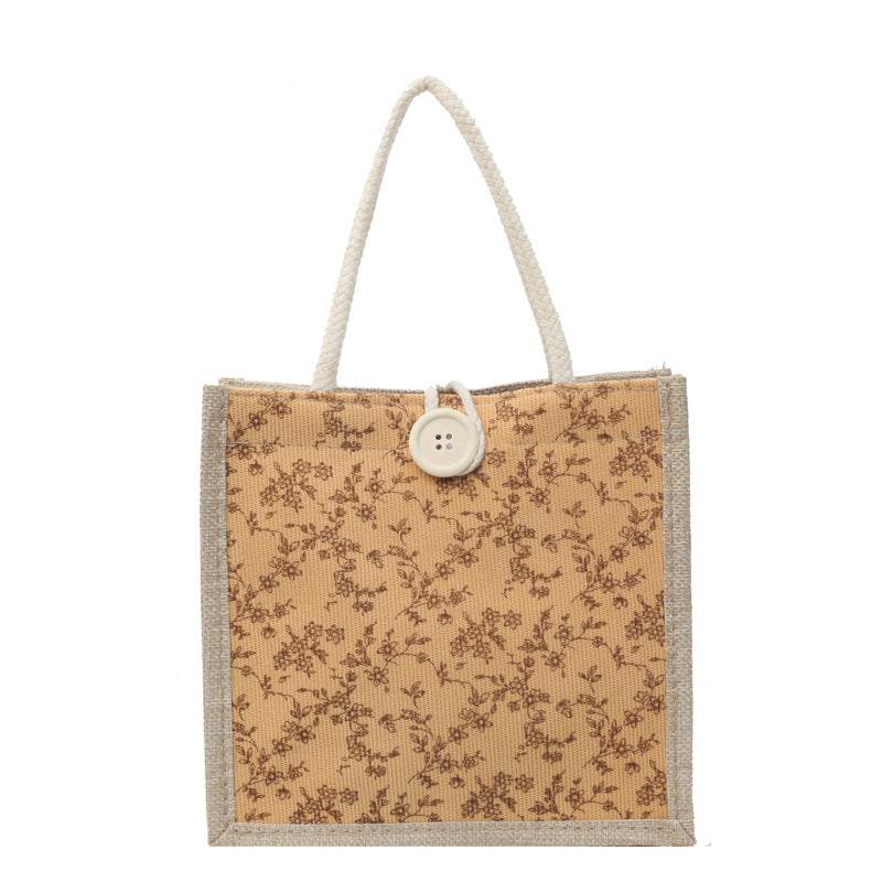 French floral print handbag - Price Value Store