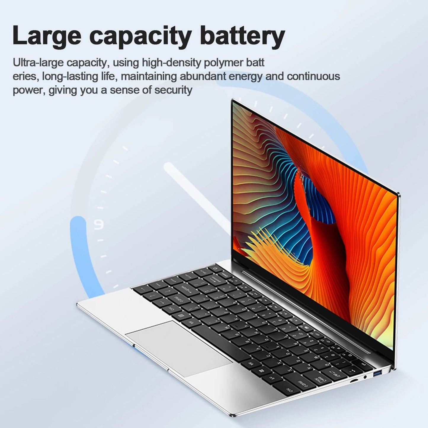 Ultra-Slim Laptop 14.1' FHD Anti-Glare Intel CPU 16 GB RAM 2 TB SSD Windows 11 Multilingual Office Study PC for Business Travel - Price Value Store