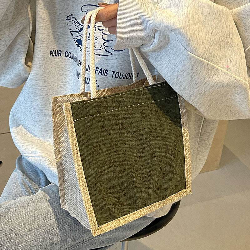 French floral print handbag - Price Value Store