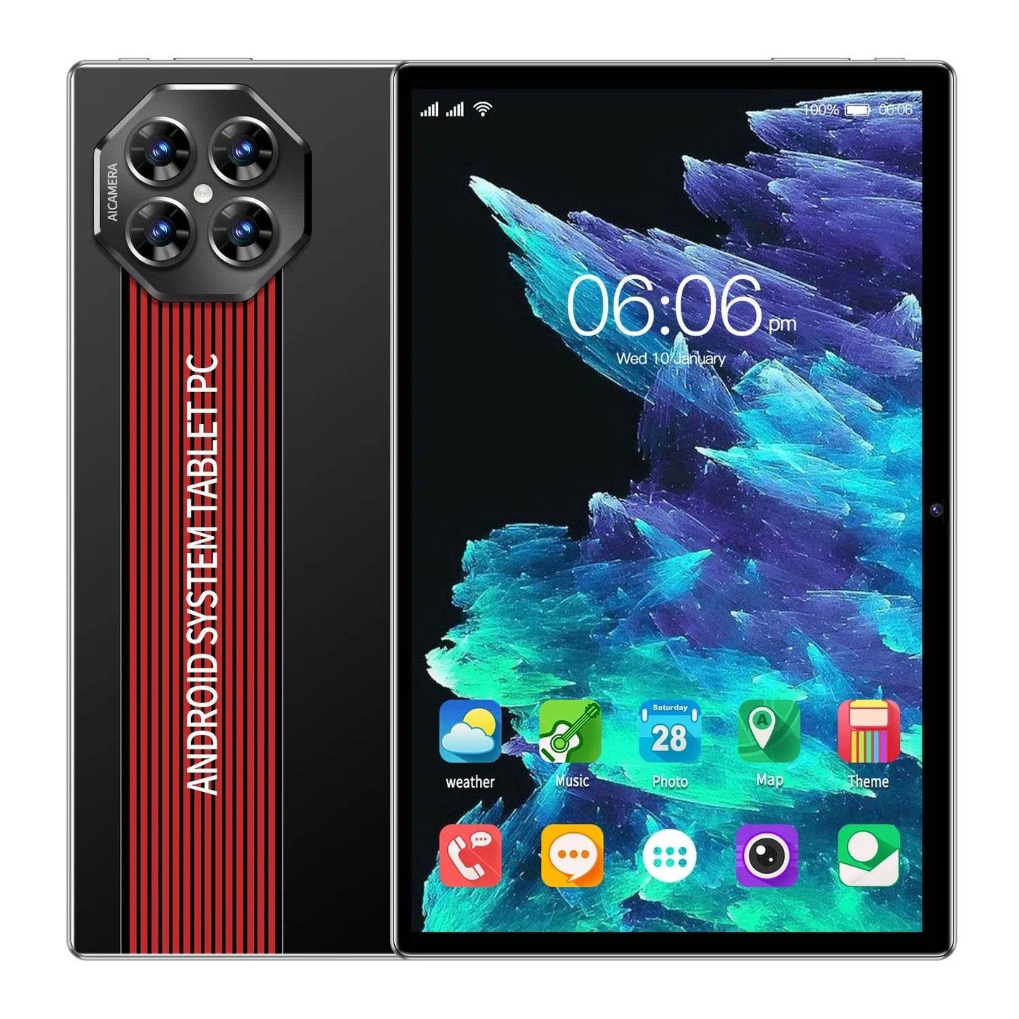 New 10.1 Inch Android Tablet Pc Google Play Octa Core Dual Cameras Dual SIM 3G Phone Call Wifi Tablets 4GB RAM 64GB ROM - Price Value Store