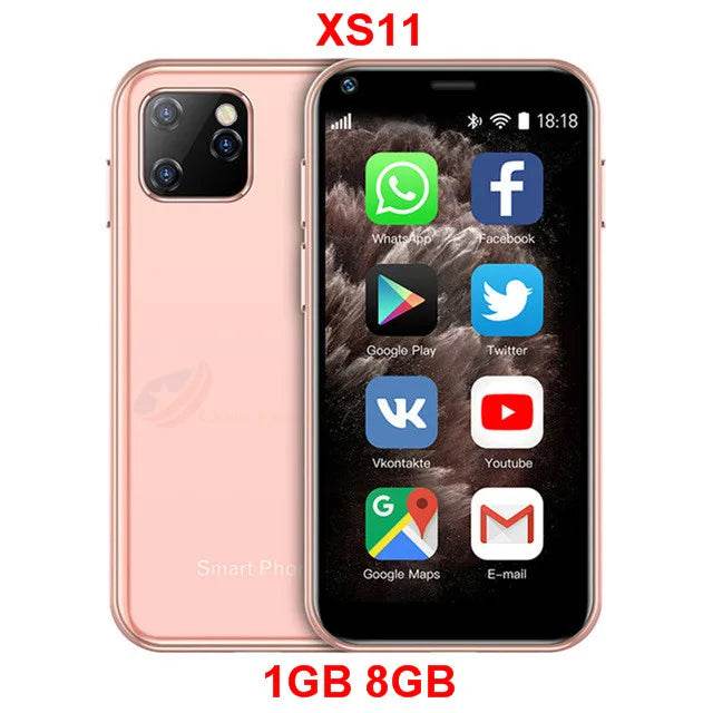 SOYES XS11 XS13 Series Mini Android Smartphone HD Screen Dual SIM TF Card Slot 5MP Camera Google Play Store Small Mobile Phone - Price Value Store