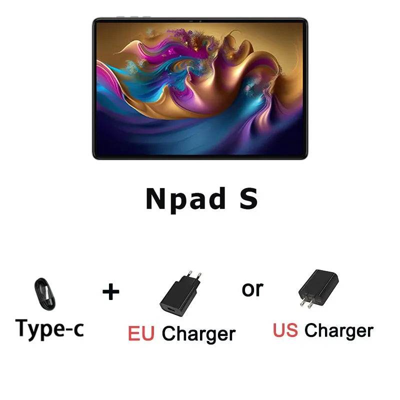 N-ONE NPad S 2023 10.1inch Tablet Pad 1280X800 HD 4GB 64GB Android 12 MTK8183 8-Cores 6600mAh Dual WIFI BT5.0 Tablettes - Price Value Store