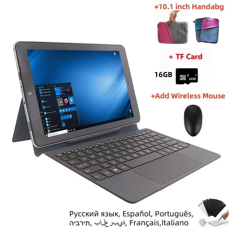 W1 32-Bit 10.1 Inch 1280x800IPS Windows 10 Tablets Intel Z8350 2GB RAM 32GB ROM 4-Cores 6000mAh HDMI Port USB 3.0 - Price Value Store