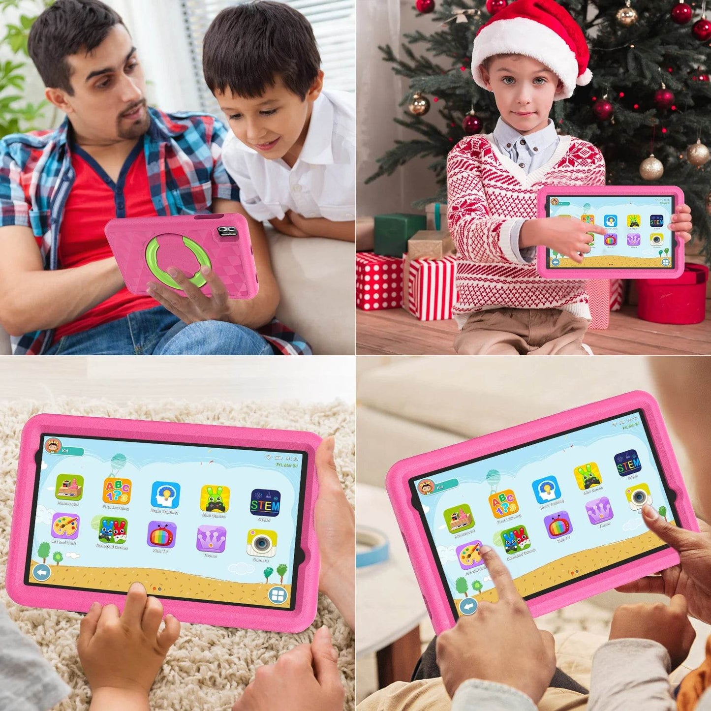 VASOUN Kids Tablet 8 Inch, Android 13 Quad Core, 8GB(4+4expand)RAM+64GB ROM, 5000mAh, Dual Camera, WiFi, Parental Control - Price Value Store
