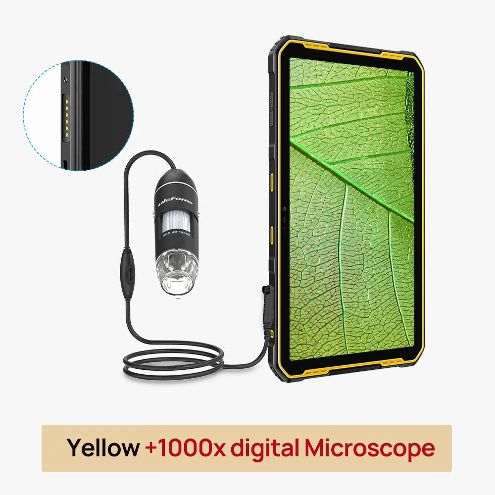 Ulefone Armor Pad 2 Rugged Tablet , 11" 2K , 18600 mAh ,IP68/IP69K Android 13 NFC GPS 4G Tablet Up to 16GB RAM 256GB ROM