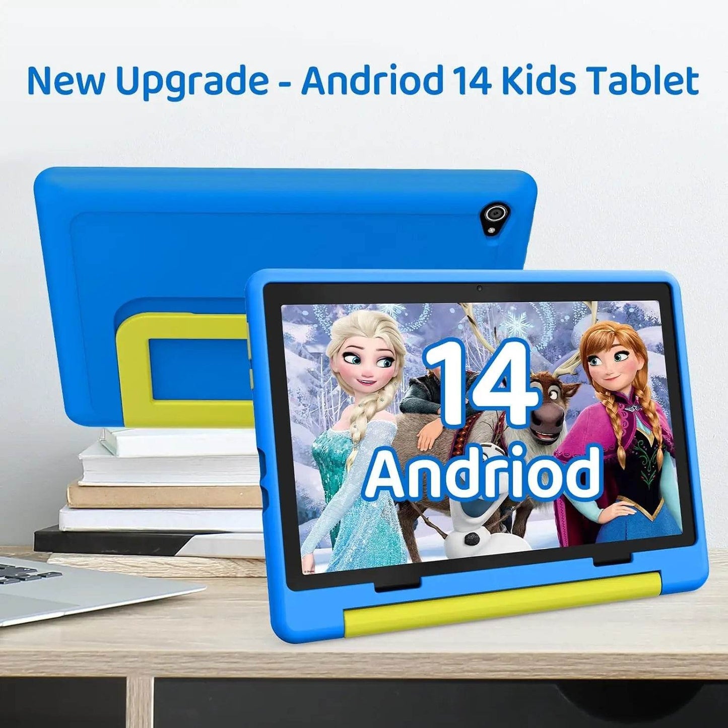 Kid Tablet 10 Inch Android 14 Octa Core 8GB RAM 64GB ROM 128GB Expandable 5000mAh WiFi Bluetooth Children's Gift Kids Software - Price Value Store