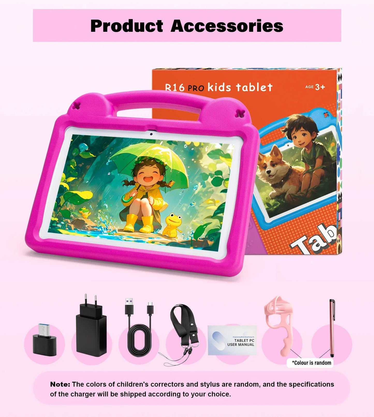 ANRY 2025 Kids Tablet Android 15 10.1 Inch A523 2.0GHZ 8GB(4+4 Expand) RAM 64GB ROM Octa-Core 5000Mah Tablets Children's Gifts - Price Value Store