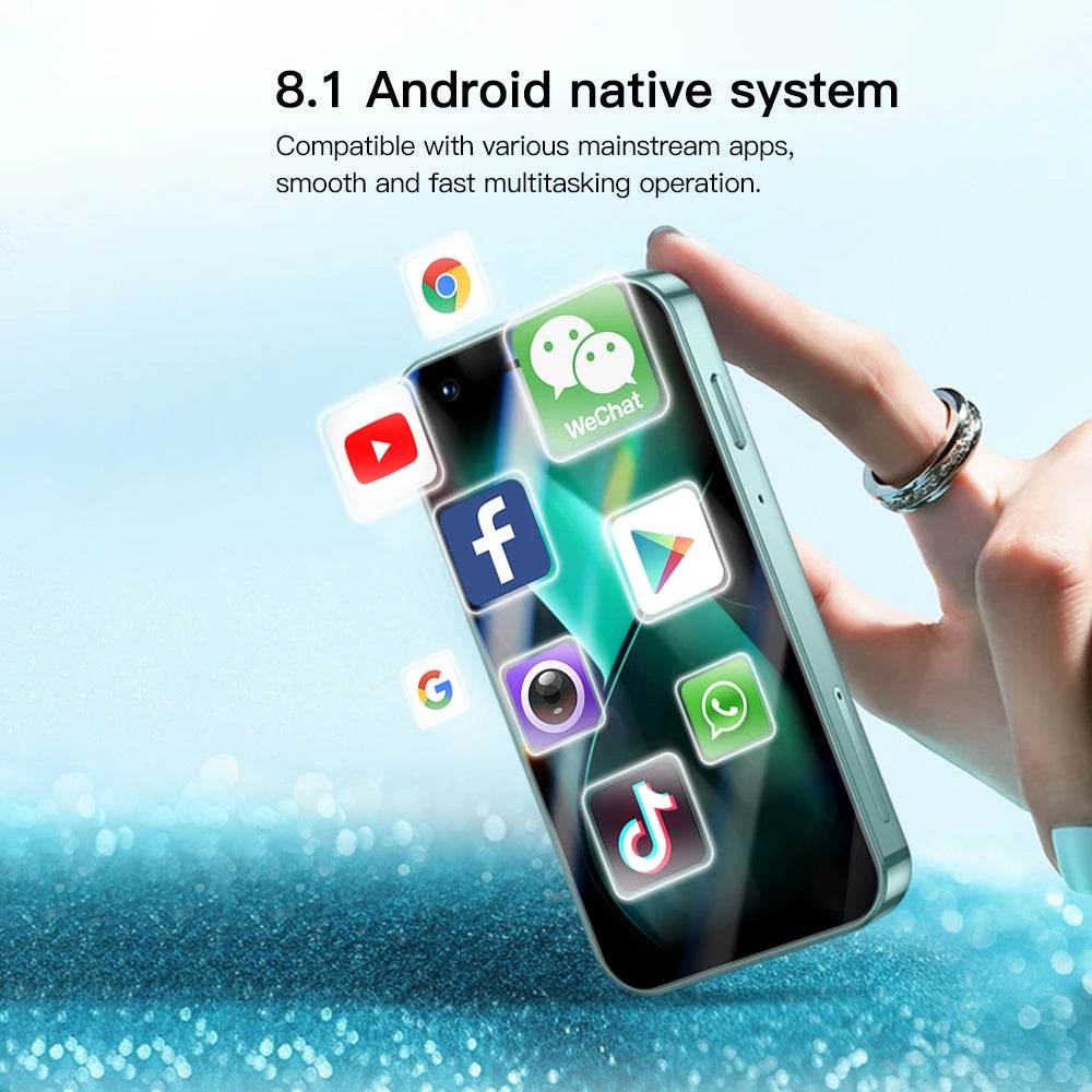 SOYES P70 Pro Max Mini Android8.1 Smartphone 3.0 Inches 2000mAh Face ID Dual SIM Standby Play Store 3G Little Phone - Price Value Store