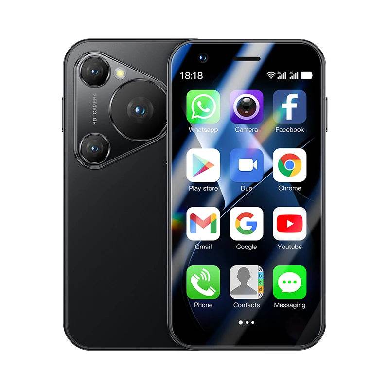 SOYES P70 Pro Max Mini Android8.1 Smartphone 3.0 Inches 2000mAh Face ID Dual SIM Standby Play Store 3G Little Phone - Price Value Store