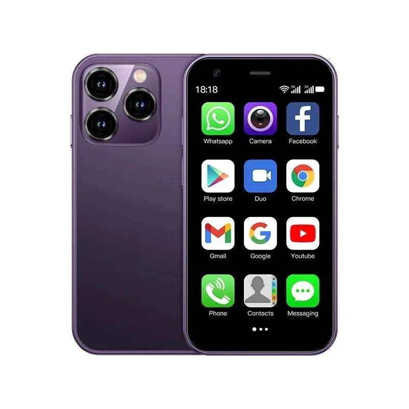 Mini phone,XS15,3.0 inch,Smartphone Android,2+16GB ROM,1000mAh Mobile phone,Google Play Store,Dual SIM,Cellphones - Price Value Store