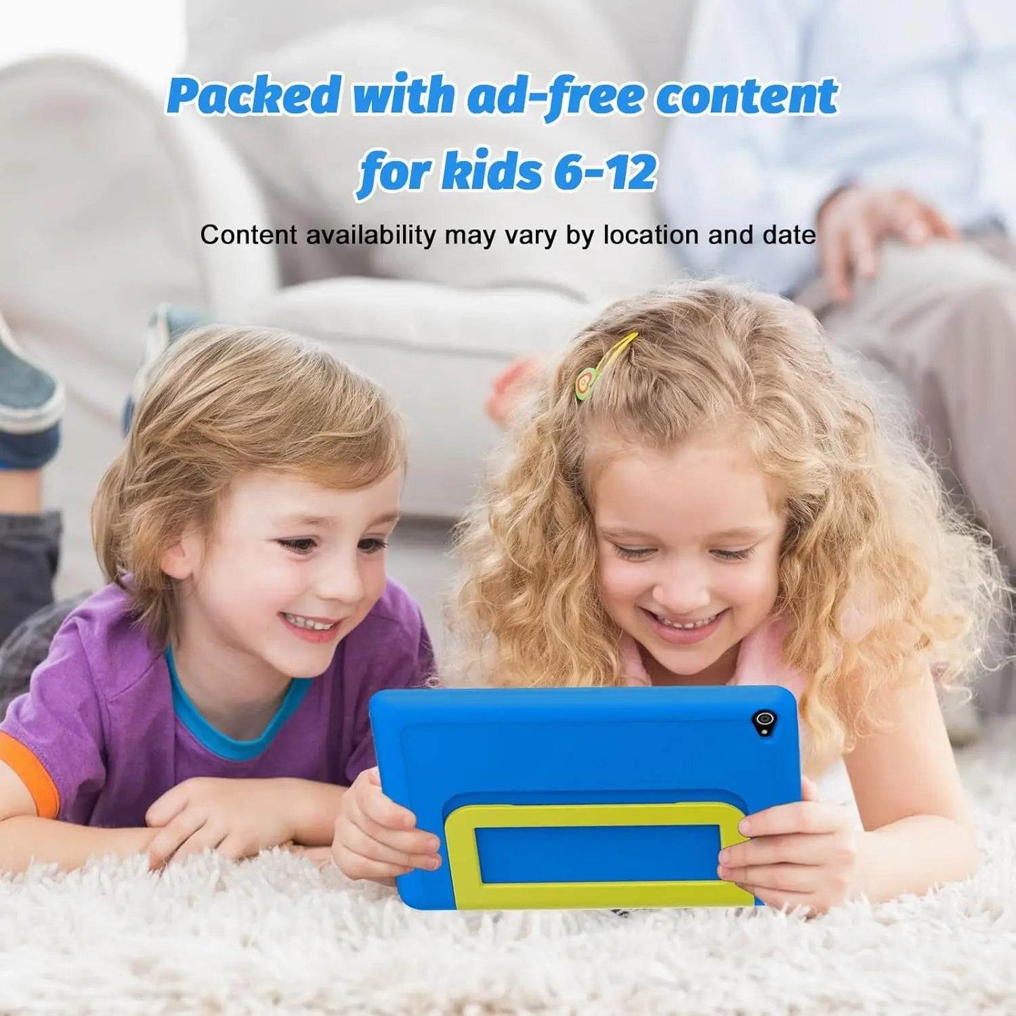 URAO 10 Inch Cartoon Pattern Kids Tablet Android Octa-Core 8GB RAM 64GB ROM Learning Education Games Tablets Children's Gifts - Price Value Store