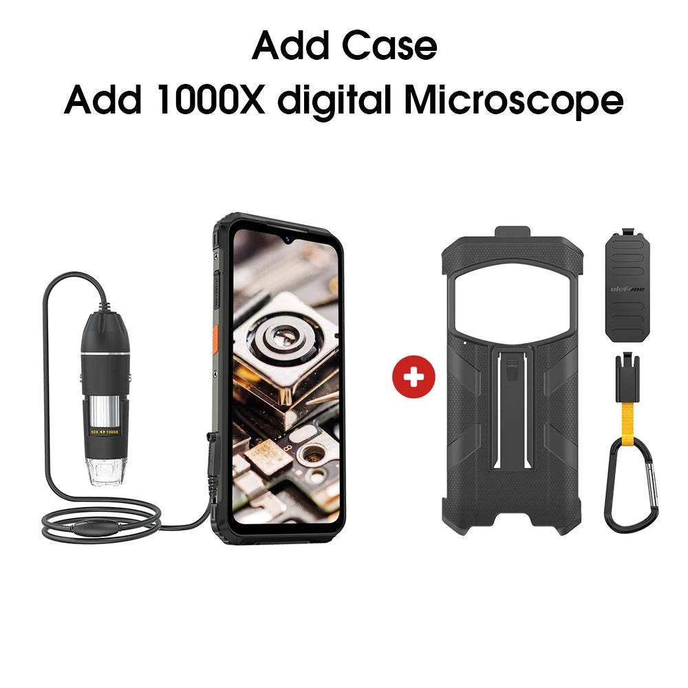 Ulefone Armor 21 Rugged Phone 16GB RAM 256GB ROM Smartphone Android 13 G99 moblie phone 64MP 9600mAh 4G Cellular Global Version - Price Value Store