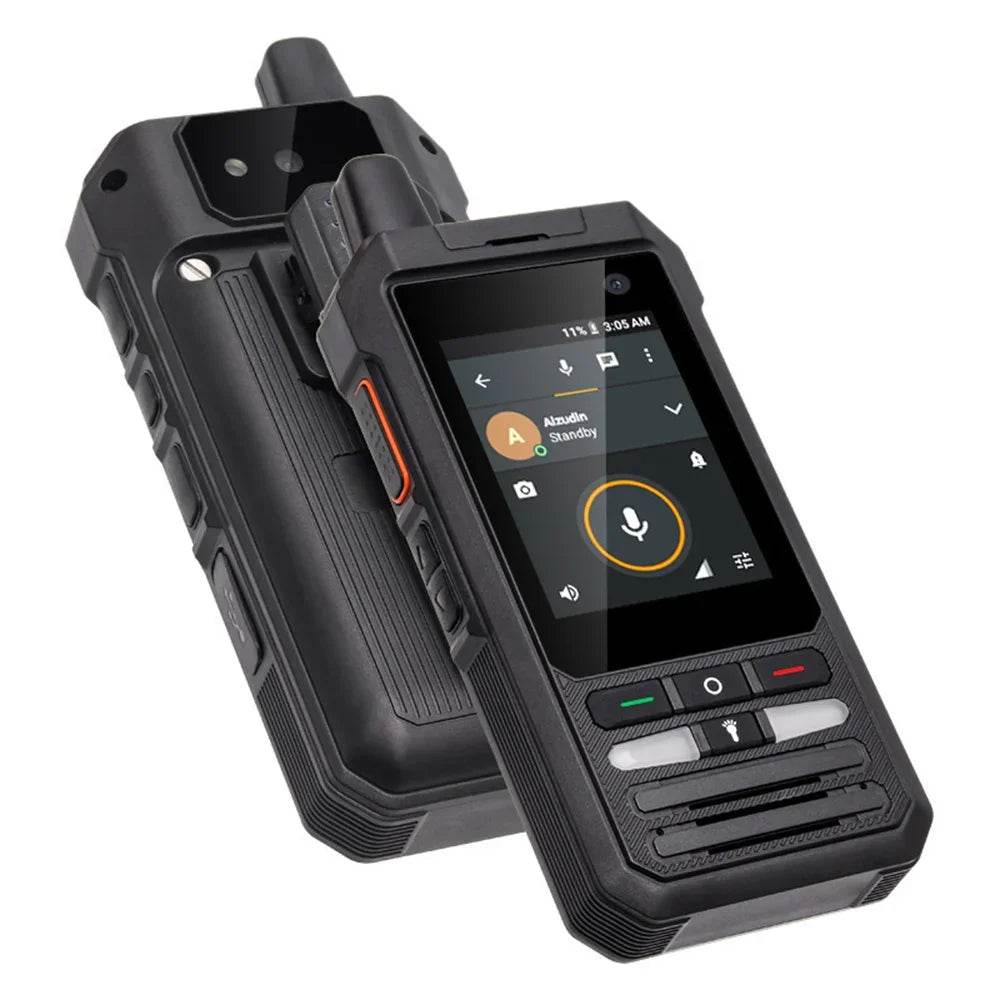 UNIWA F80S POC Walkie Talkie 4G Rugged Phone Spreadtrum Quad Core 1GB+8GB 5300mAh Battery 2.4Inch 1.4GHz Android 10 Mobile Phone - Price Value Store