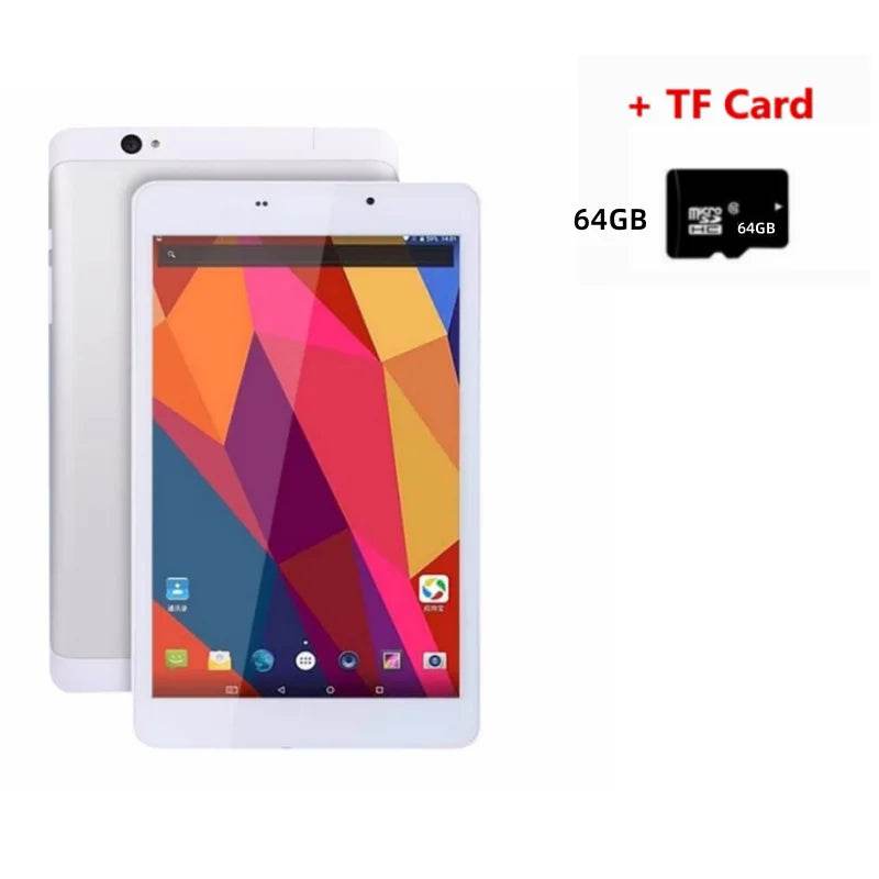 Android 6.0 Tablet 8INCH T8 3G/4G Phone Call 1920x1200 Pixels MTK8783 Octa-Core 2GB RAM 16GB ROM Support GPS Dual SIM Card - Price Value Store