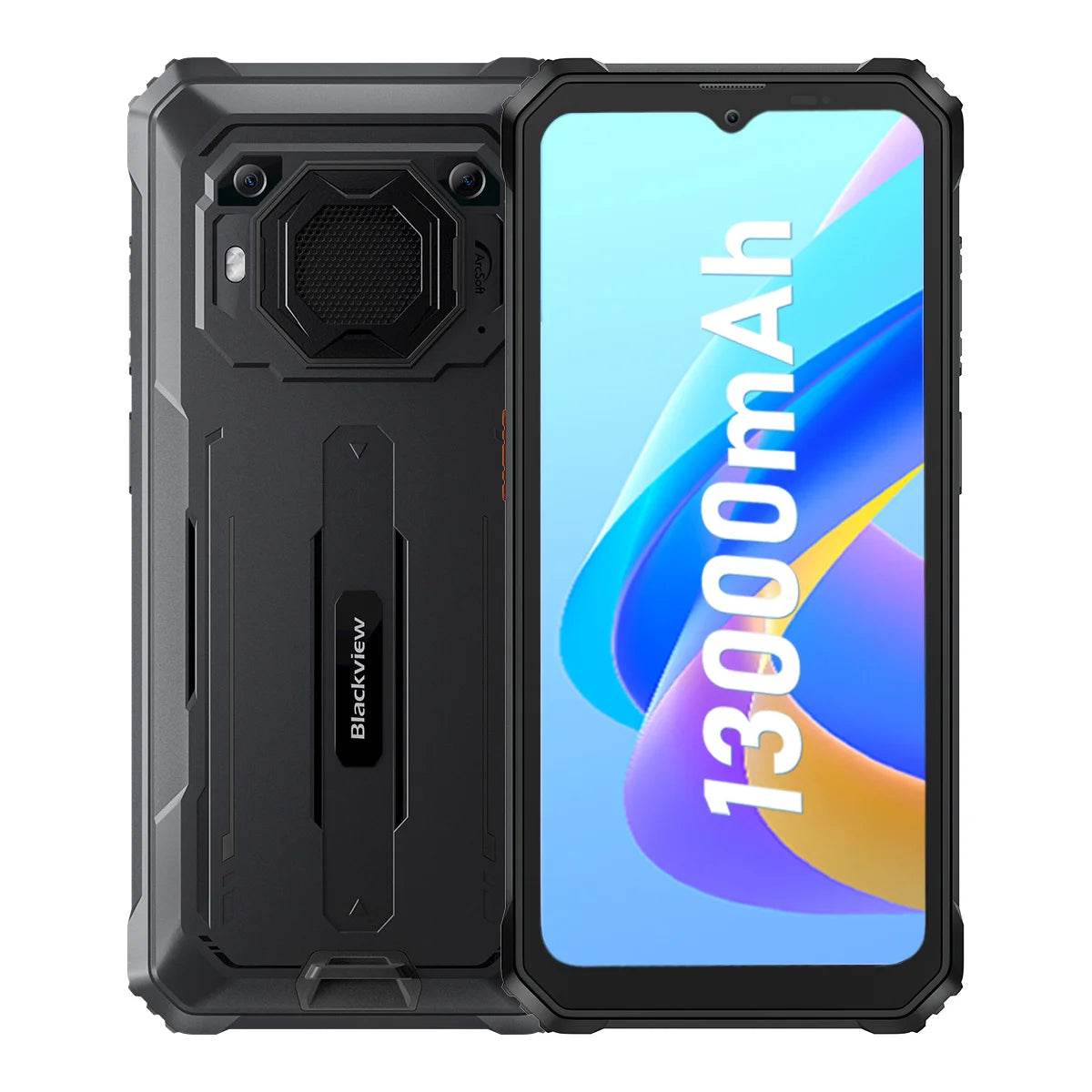 Blackview BV6200 Pro Rugged Phone Android 13 6.56'' Helio P35, 6GB+128GB Smartphone 13000mAh With 18W Fast Charge NFC Cell Phone - Price Value Store