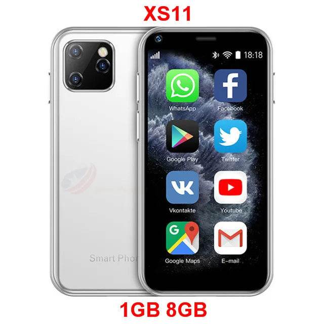SOYES XS11 XS13 Series Mini Android Smartphone HD Screen Dual SIM TF Card Slot 5MP Camera Google Play Store Small Mobile Phone - Price Value Store